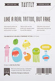 Tattly Temporary Tattoos - Colorful Silly Monster Set of 16