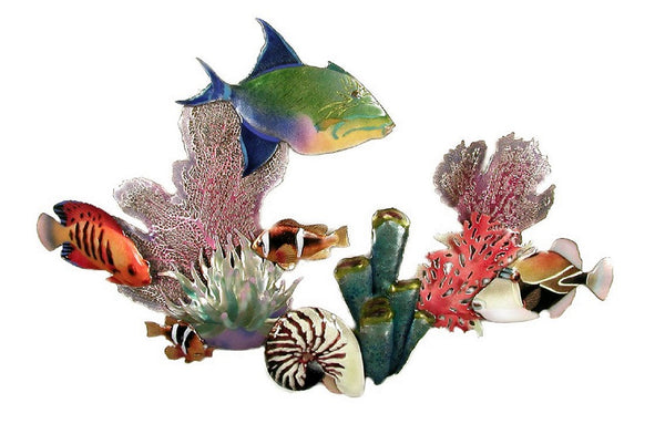Bovano - Wall Sculpture - Under the Sea