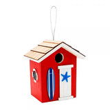 GC - Red Coastal Cabana Birdhouse
