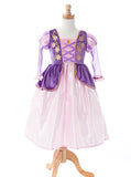 Little Adventures Rapunzel Satin Costume Dress Up - Large