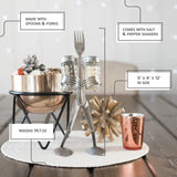 Forked Up Art - Salt and Pepper Stand - Fork