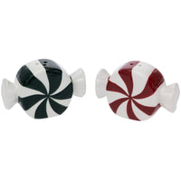 Boston International - Salt & Pepper Set - Vintage Peppermint