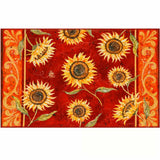 Olivia's Home - 32" x 22" Accent Rug - Provencal Sunflowers