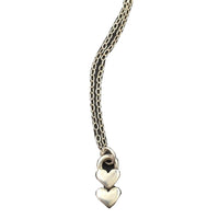 The Vintage Pearl - 18" Charm Necklace - Hearts Forever - 2 Heart