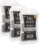 WoodWick - Wax Melts - Trilogy Warm Woods - Set of 3