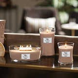 WoodWick - Medium Crackling 9 Oz. Candle - Cashmere