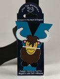 The Toy Workshop - Magnetic Jungle Alphabet Letter - Blue "Y" - Yak