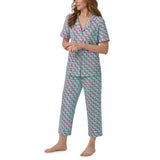 BedHead - Jersey Knit Capri PJ Set - Dog Walk - Medium