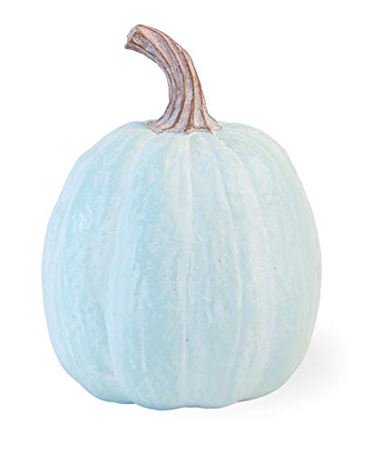 Boston International - Tall Chalk Pumpkin - Blue