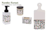 Boston International Scented Foaming Hand Soaps Made in the USA Christmas Holiday Foam Soap and Pump Dispenser, 16 Ounces, Nordic Forest (Eucalyptus, Cypress, Cedar)