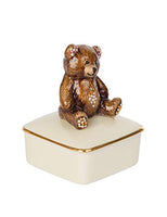 Jay Strongwater - Porcelain Box - Roman Teddy Bear