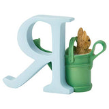 Enesco Beatrix Potter Alphabet Collection Letter R Peter Rabbit in Can Watering Figurine, 2.64 Inch, Multicolor