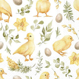 Boston International - 3-Ply 5" Cocktail Napkins 20 Count - Golden Chick
