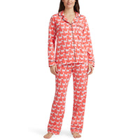 BedHead - Stretch Long Sleeve Pajama Set - On the Catwalk - XLarge