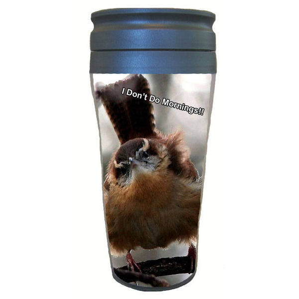 GC - Songbird Essentials - Poly Thermal Mug "I Don't Do Mornings"