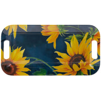 Boston International - 15" x 8" Melamine Serving Tray - Sunshine Blue