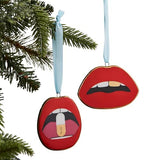 Jonathan Adler - Christmas Tree Ornament - Lips