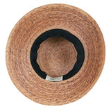 Tula Hats - Women's Palm Hat - Somerset w/ Black Bow