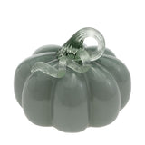 Boston International - Small Glass Pumpkin - Sage