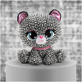 GUND - P.Lushes Designer Fashion Pets Khloe O’Bearci Teddy Bear Premium Stuffed Animal, Black & White, 6”