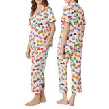 BedHead - Stretch S/S Capri PJ Set - Made in the Shade - Medium