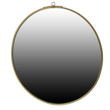 HomArt - Monroe Round Brass Mirror - Large