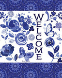 Studio M - 20" Art Pole - Garden Blues