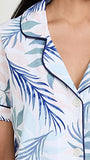 Bedhead Womens Breezy Palm Cropped Knit Pajama Set Style-BH2723796