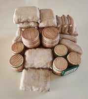 Enesco Home Grown - HTF Barrel Display Stand