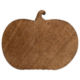 Boston International - Mango Wood Small Engraved Pumpkin Platter