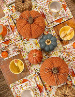 Boston International - 5" Party Bowl & Spreader - Pumpkin Love