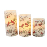 GCD Candle Set-Cardinals (3 Pieces)