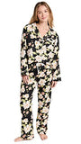 BedHead - Classic L/S Cotton Sateen Pajama Set - One Fine Day - Small