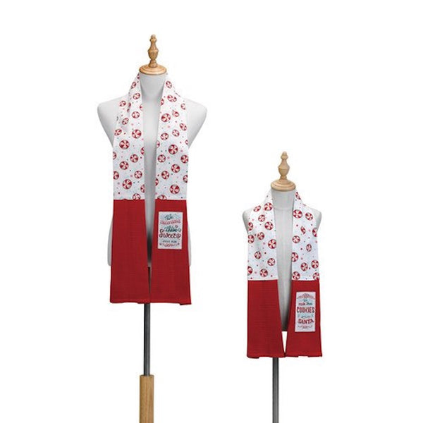Demdaco - Boa Dishtowel Coordinating Pair - Sweets Big & Little