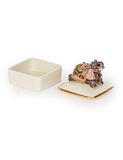 Jay Strongwater - Porcelain Box - Priya Elephant