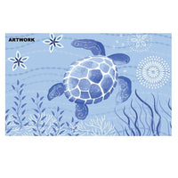 Jellybean - Indoor/Outdoor Rug - Blue Turtle