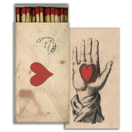 HomArt - Match Box Set of 2 - Love Letter & Hand w/ Heart
