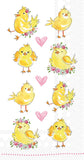 Boston International - Paper Guest Towel 16 Count - Easter Chicks