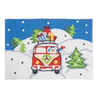 Jellybean - 30x20 Indoor/Outdoor Accent Rug - Santa's Peace Van