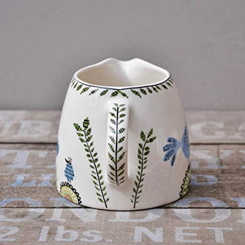 Hannah Turner - Small Ceramic Creamer Jug - Birdlife
