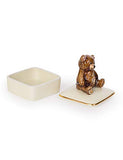 Jay Strongwater - Porcelain Box - Roman Teddy Bear