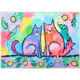 Olivia's Home - 32" x 22" Accent Rug - Furry Felines