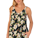 BedHead - Long V-Neck Cotton Gown - One Fine Day - Medium