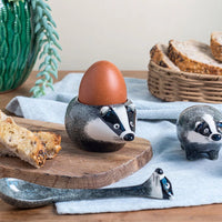 Hannah Turner - Egg Cup - Badger