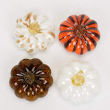 Boston International - Glass Pumpkins Set of 4 - Mini Mix