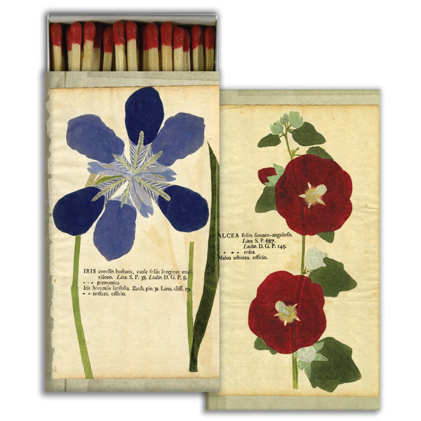 HomArt - Match Box Set of 2 - Iris & Hollyhock