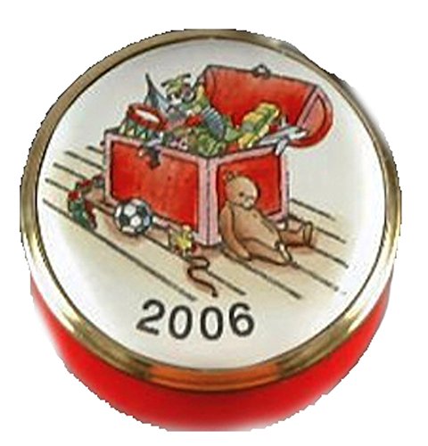 Halcyon Days - Enamel Trinket Box - 2006 Baby