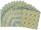 Boston International - 3-Ply 5" Cocktail Napkins 20 Count - Lime Craze