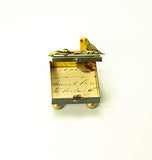 Mullanium - Steampunk Inspired Box - Bird & Flower