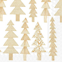Boston International - 3-Ply 6.5" Lunch Napkins - Kuusikossa White